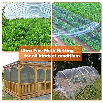 Amazon.com : Ultra Fine Garden Mesh Netting, FARAER Plant