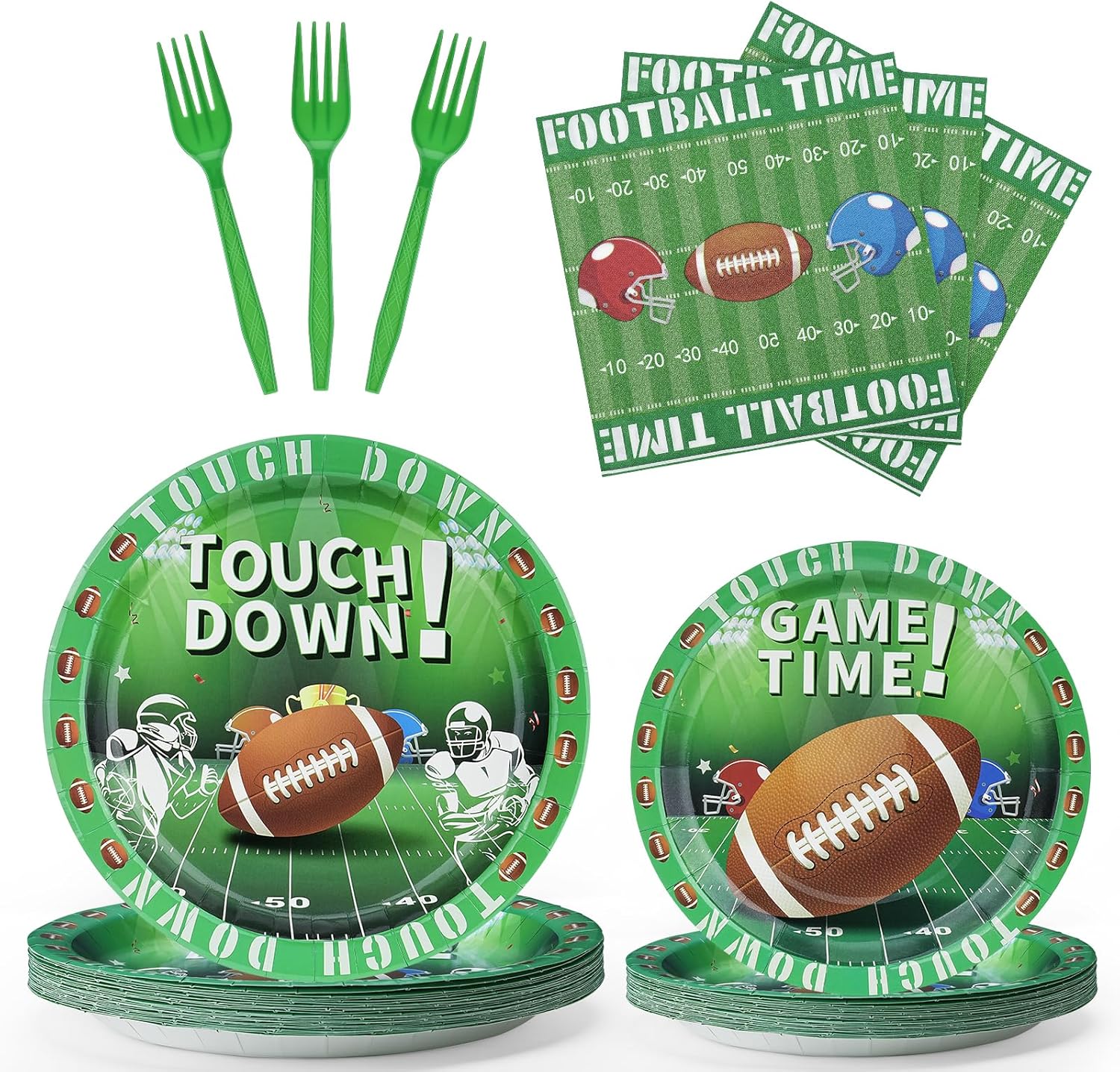 Welltop Football Party Supplies, Football Birthday Party