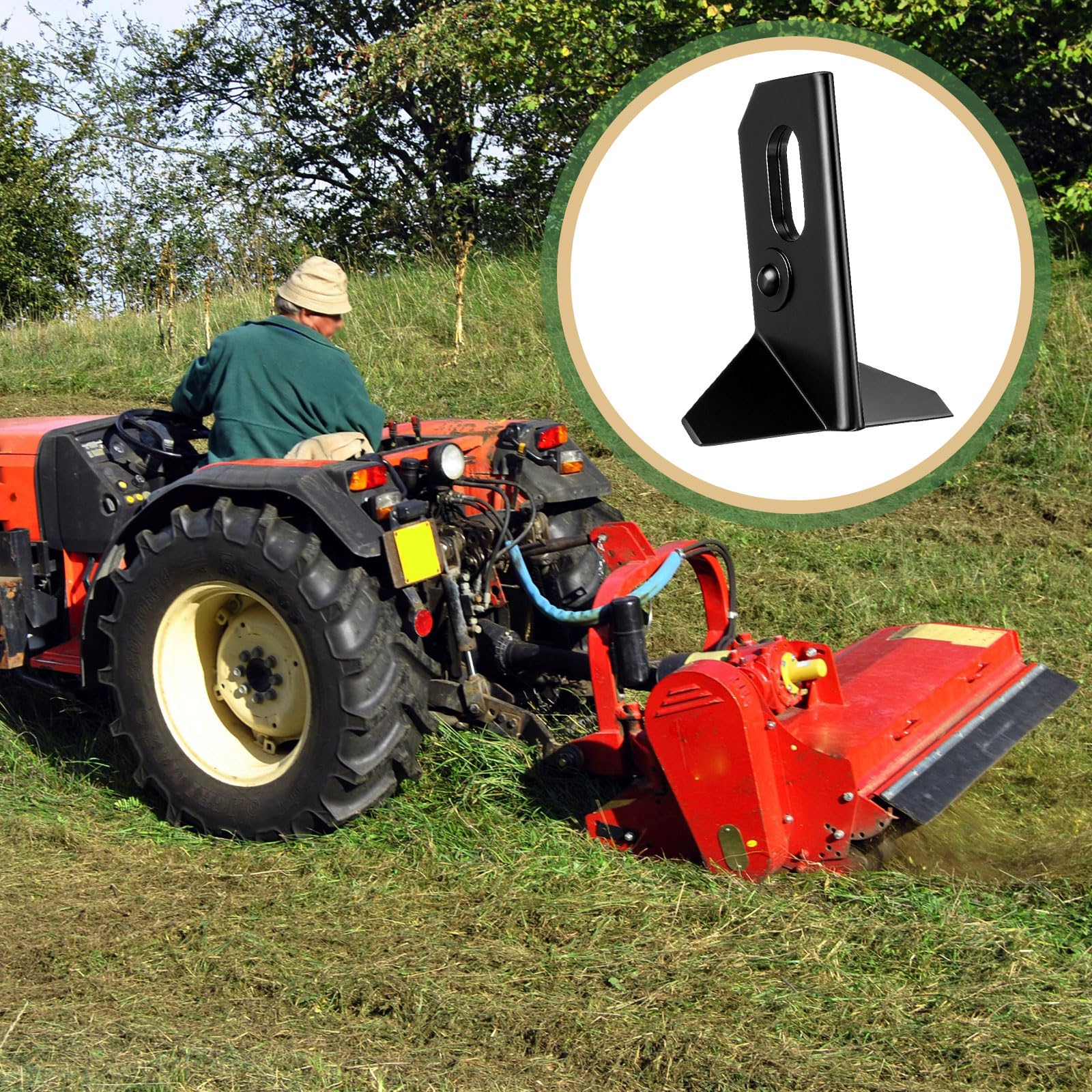 Threlaco 20 cuchillas para cortadora de césped para tractores, cortadores de césped, compatibles con cortacésped 907, 917