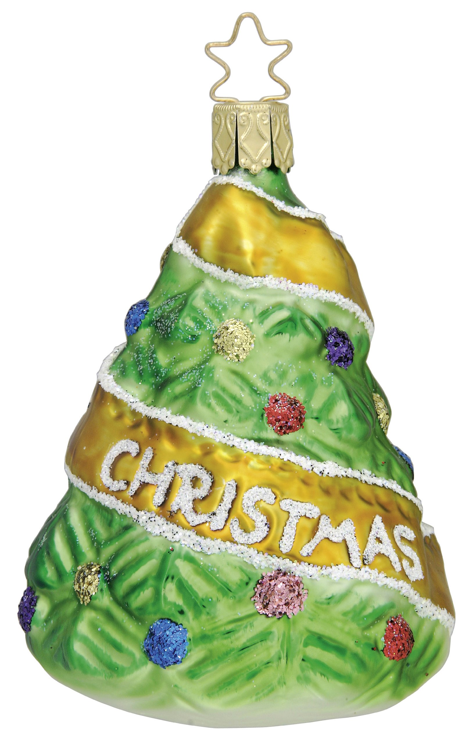 Amazon.com: Inge-Glas Baby's First Christmas Tree 1-173-07 German