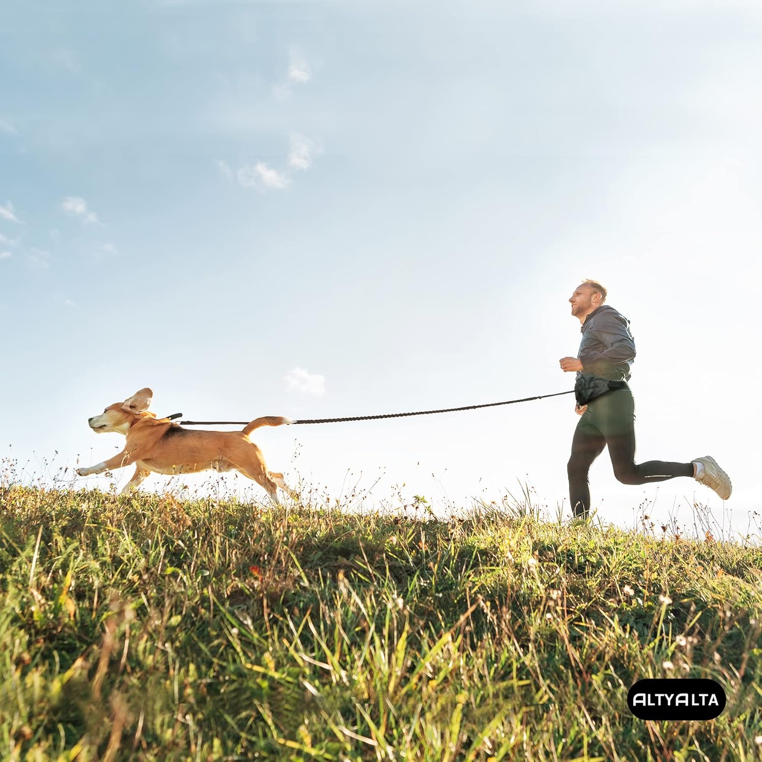 EZ Dog Walking Fanny Pack, Dog Training Treat Pouch, Easy for Walking with Dogs, Belt Bag with 6 Pockets and Waste Bag Dispenser - Image 5