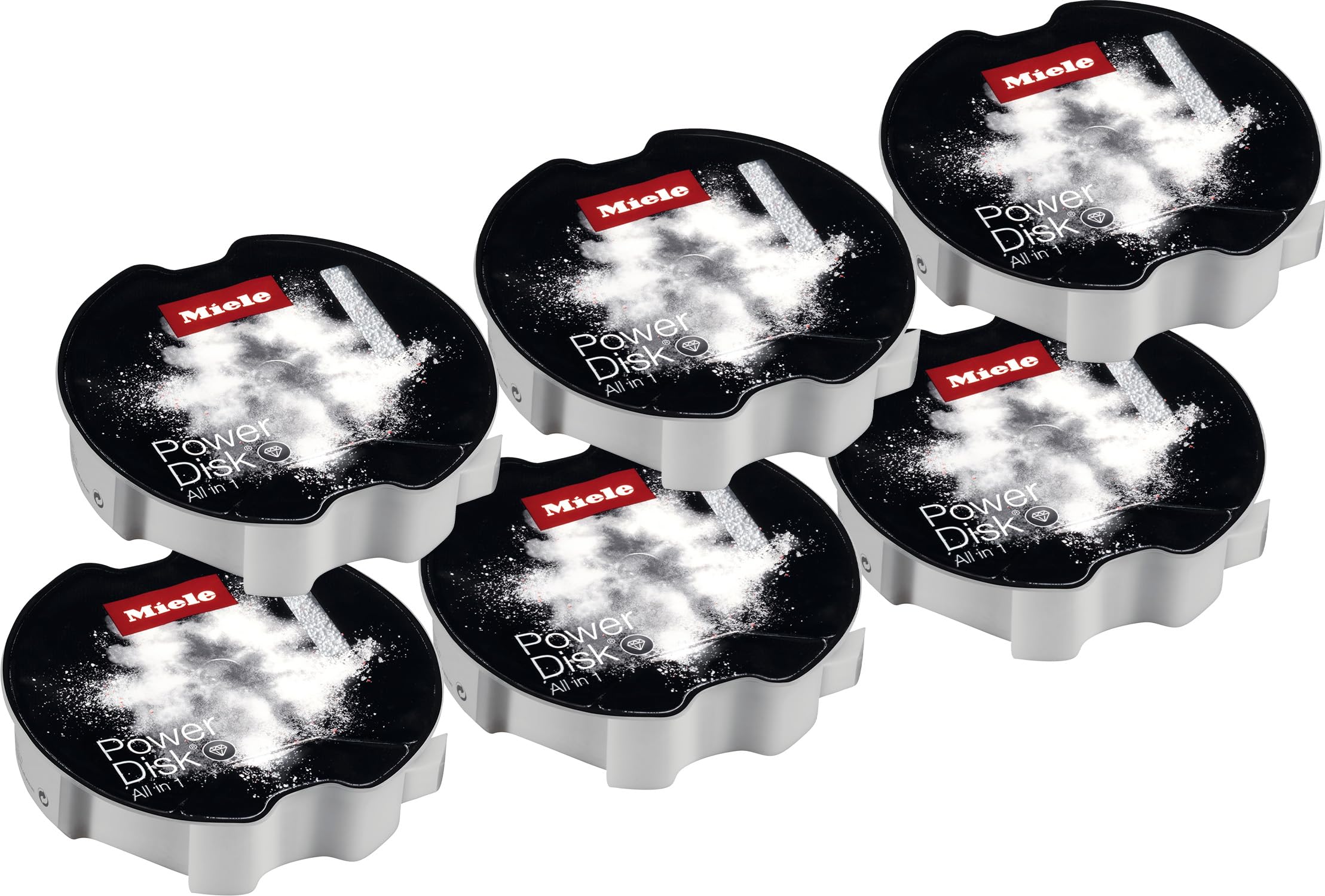 Photo 1 of Miele Miele PowerDisk All in 1 Dishwasher Detergent for Dishwashers with AutoDos, 6-Pack
