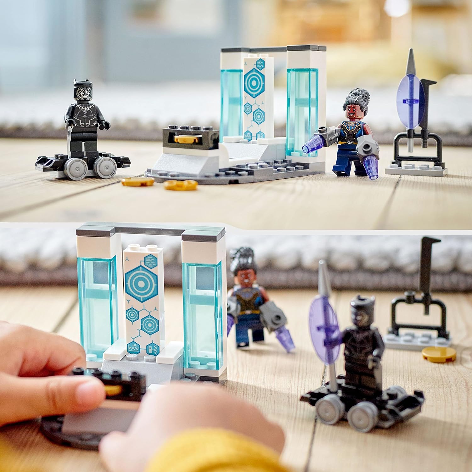 Lego® Super Heroes Marvel Shuri's Lab 76212 Building Kit; Black Panther Construction Toy for Kids Aged 4