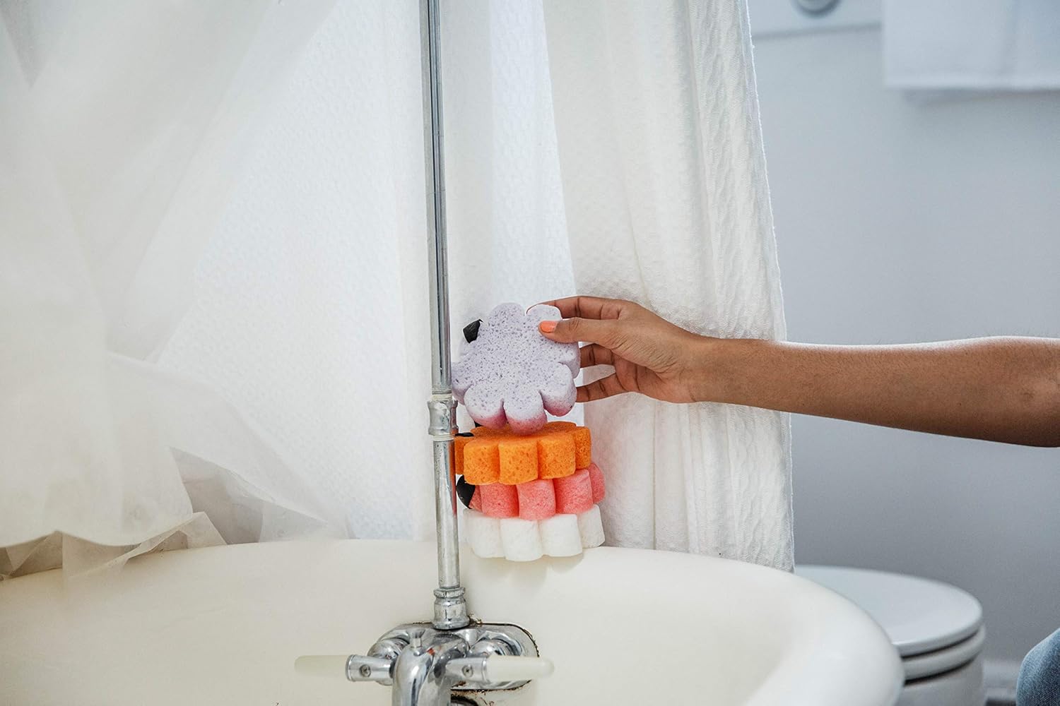 Spongellé Wild Flower Body Wash Infused Buffer, Beach Grass : Beauty & Personal Care