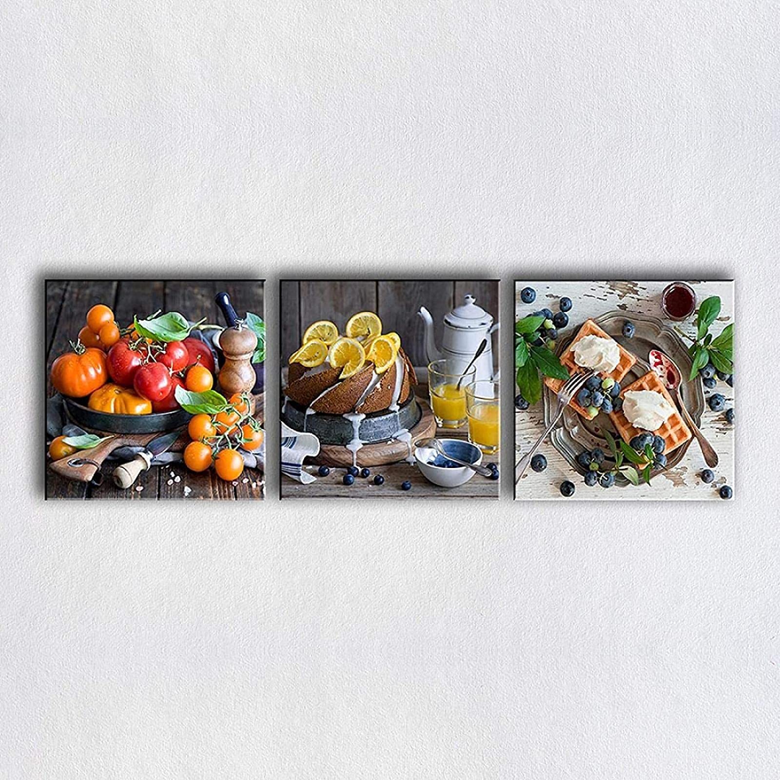 XIANGPEIFBH Stampa HD Frutta e Cesto Moderna Wall Art
