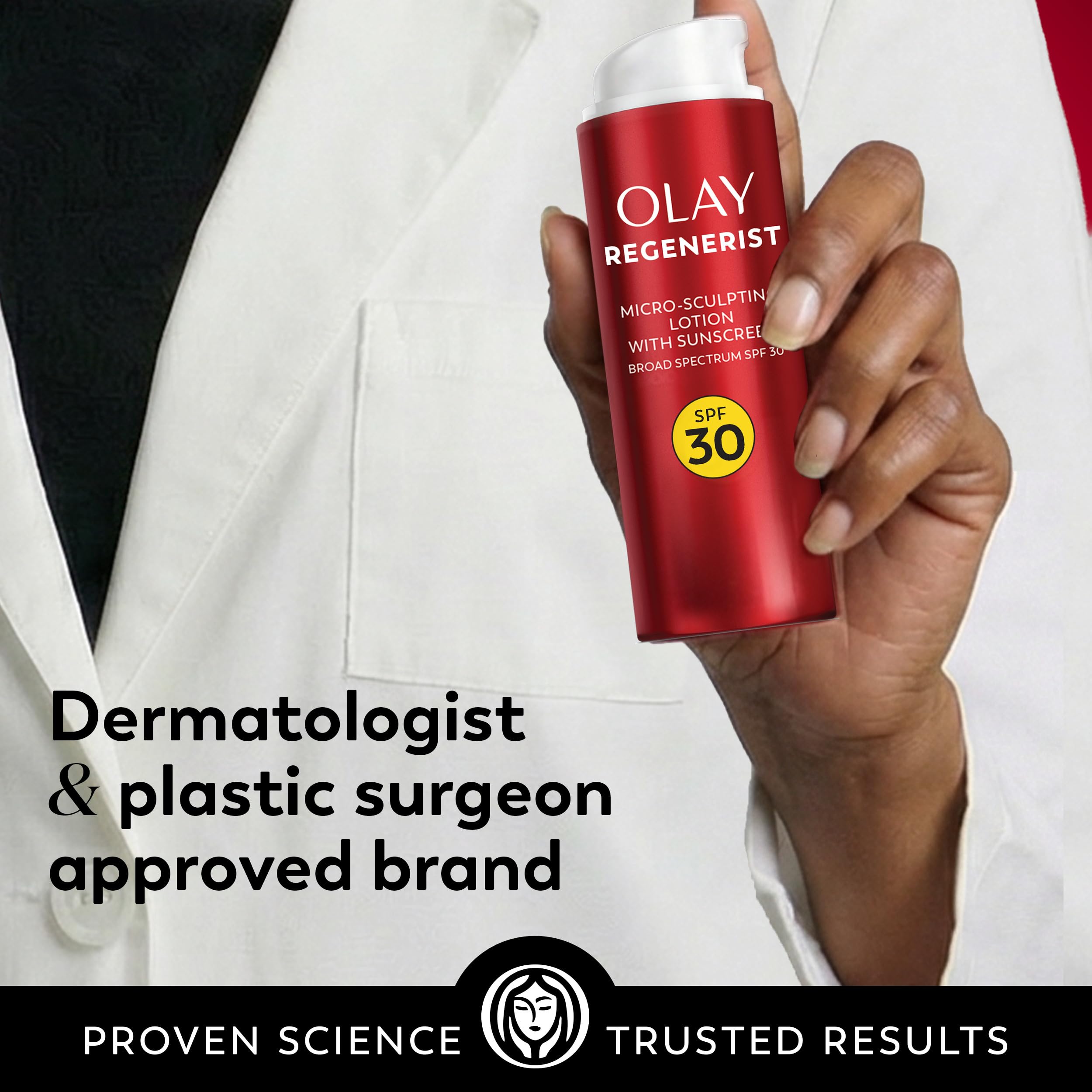 Olay Regenerist Micro-Sculpting Cream z Sunscreen Advanced Anti-Aging 50 ml, opakowanie może być różne