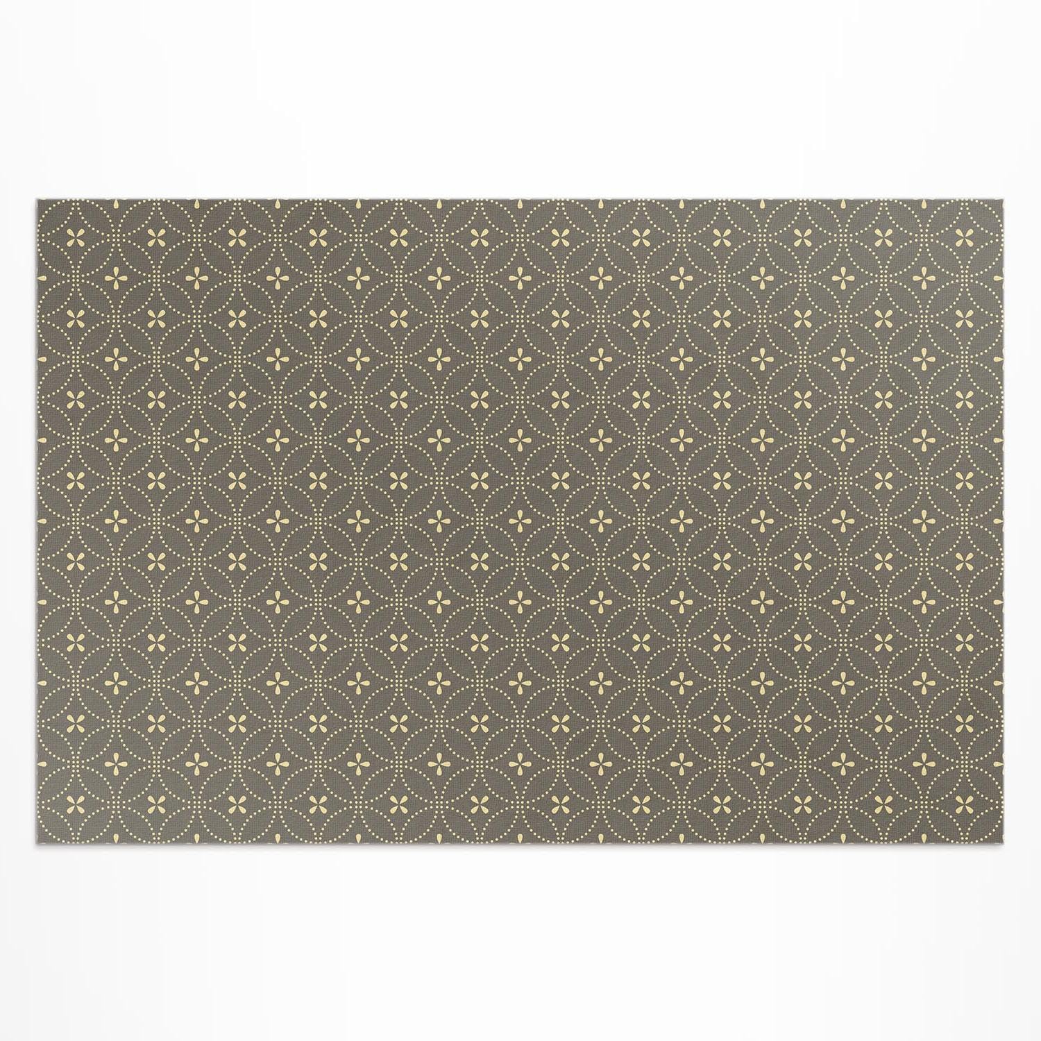 Tapis de sol vinyle pour balcon et terrasse rectangle 100x150 cm extérieur Quartiers