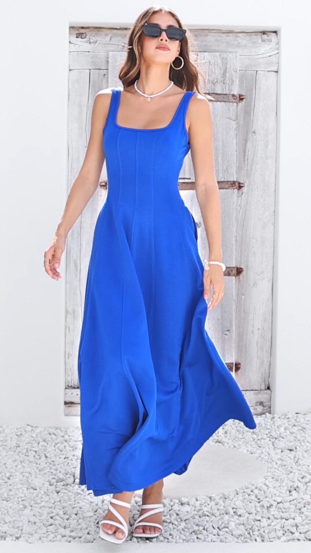 long summer cocktail dresses PRETTYGARDEN for Women Formal 2026 Sleeveless A Line Flowy Spring Wedding Guest Party Midi Dress (Black,Small) : Clothing, Shoes & Jewelry feminine fit Comfortable for Size:0-3M EpicLinenPinafore Green Linen Midi Dress