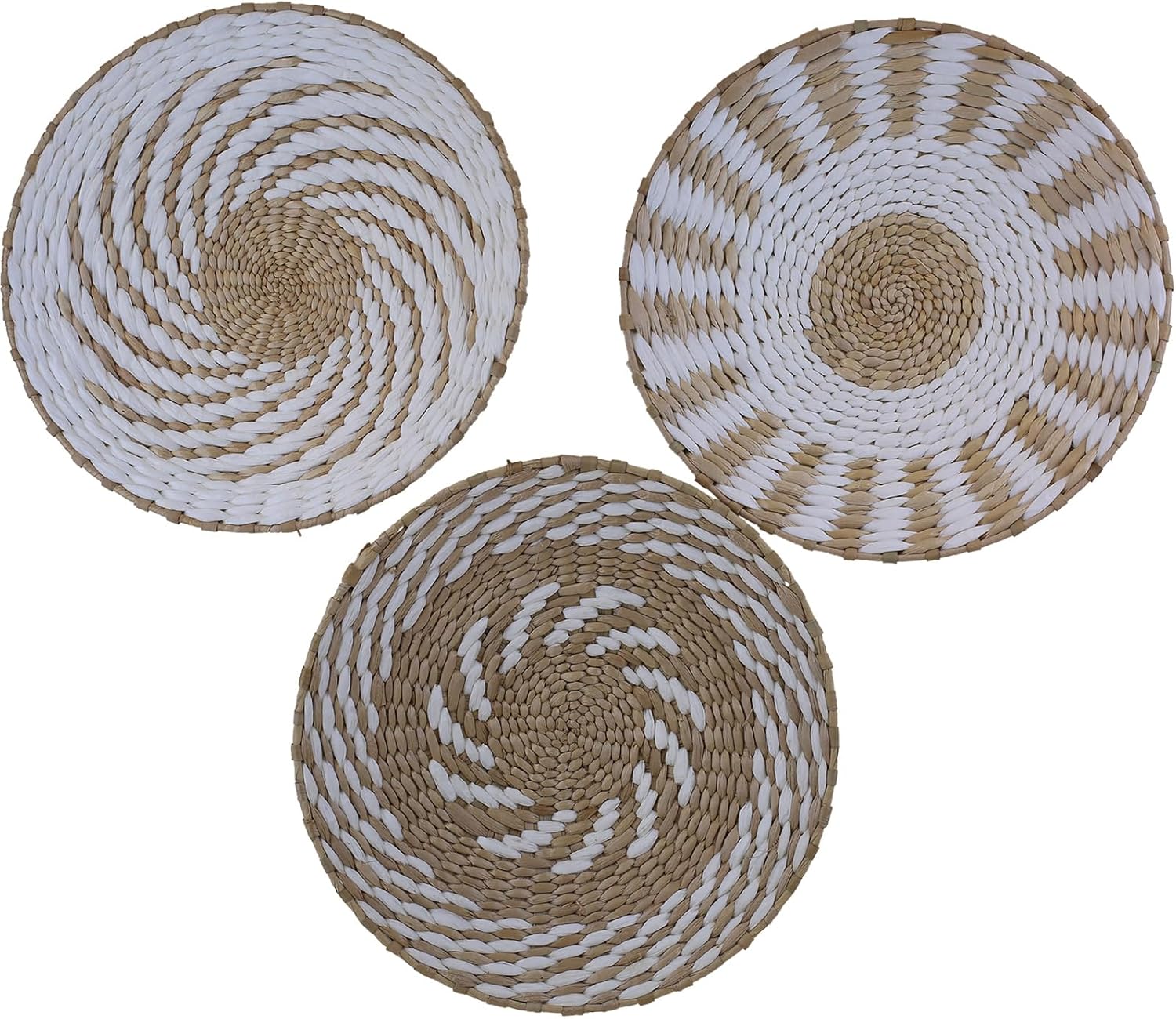 DLBTWDOYLS Bohemian wall decor, handmade rattan wall