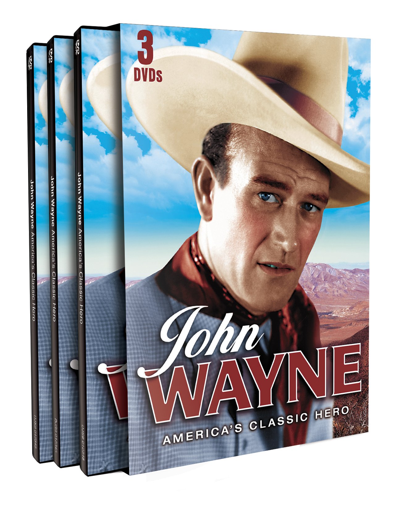 John Wayne America's Classic Hero DVD importación Reino Unido película western coleccionista