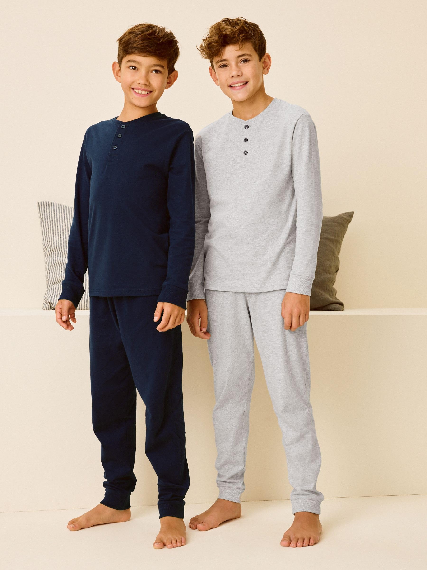 NEXT Garçon Pyjama à Manches Longues, Lot de 2