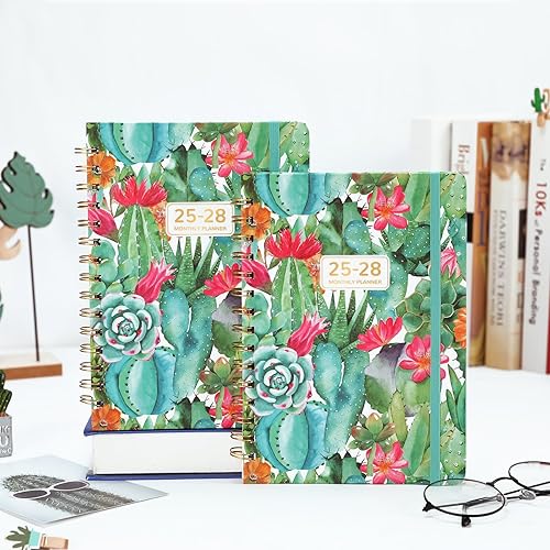 Miniatura 7 de Agenda mensual 2025-2028, julio 2025 a junio 2028, agenda mensual de 3 años 2025-2028, 6.3 x 8.4 pulgadas, 36 planificadores mensuales con tapa