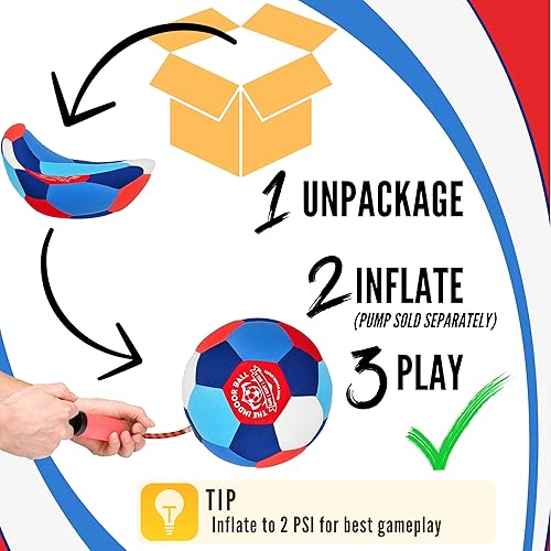 Miniatura 6 de The Indoor Ball - Soft & Safe Indoor Soccer Ball, Size 4 - Essential Soft Ball for Silent Dribble, Juggling, Training - Fun Silent Soccer for Girls