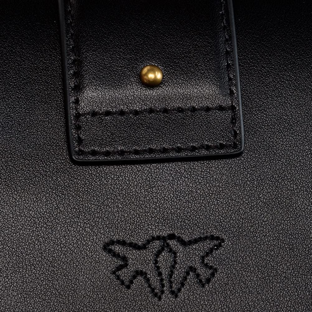 Bolsos Mujer CORREA Negro Bolso de hombro para mujer Negro Mini Love Bag Otoño Invierno 2022/23 100% Cuero 1P22TZ-Y5H7 Z99Q, Negro , Talla única