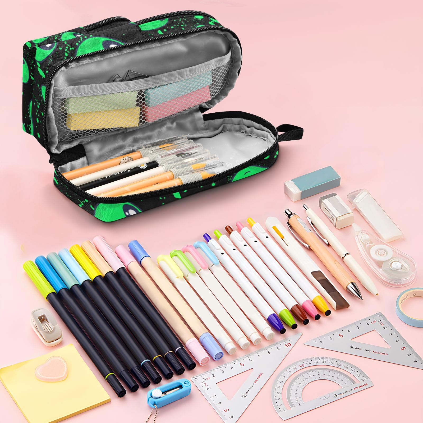 Estuche Gran Capacidad Unicornio 3d Para Niñas | Cuotas Sin Interés