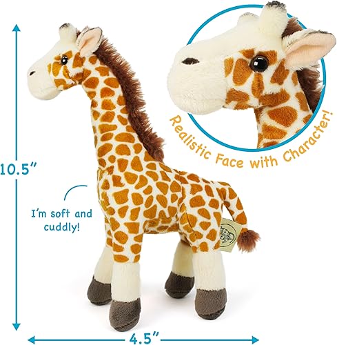 Miniatura 3 de Evelyn The Giraffe - Peluche de 11 pulgadas
