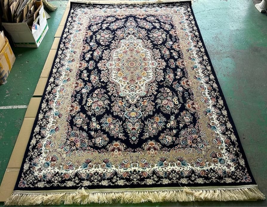 Amazon.co.jp: 魁 超最上手作品 イスファハン ペルシャ絨毯 極上品