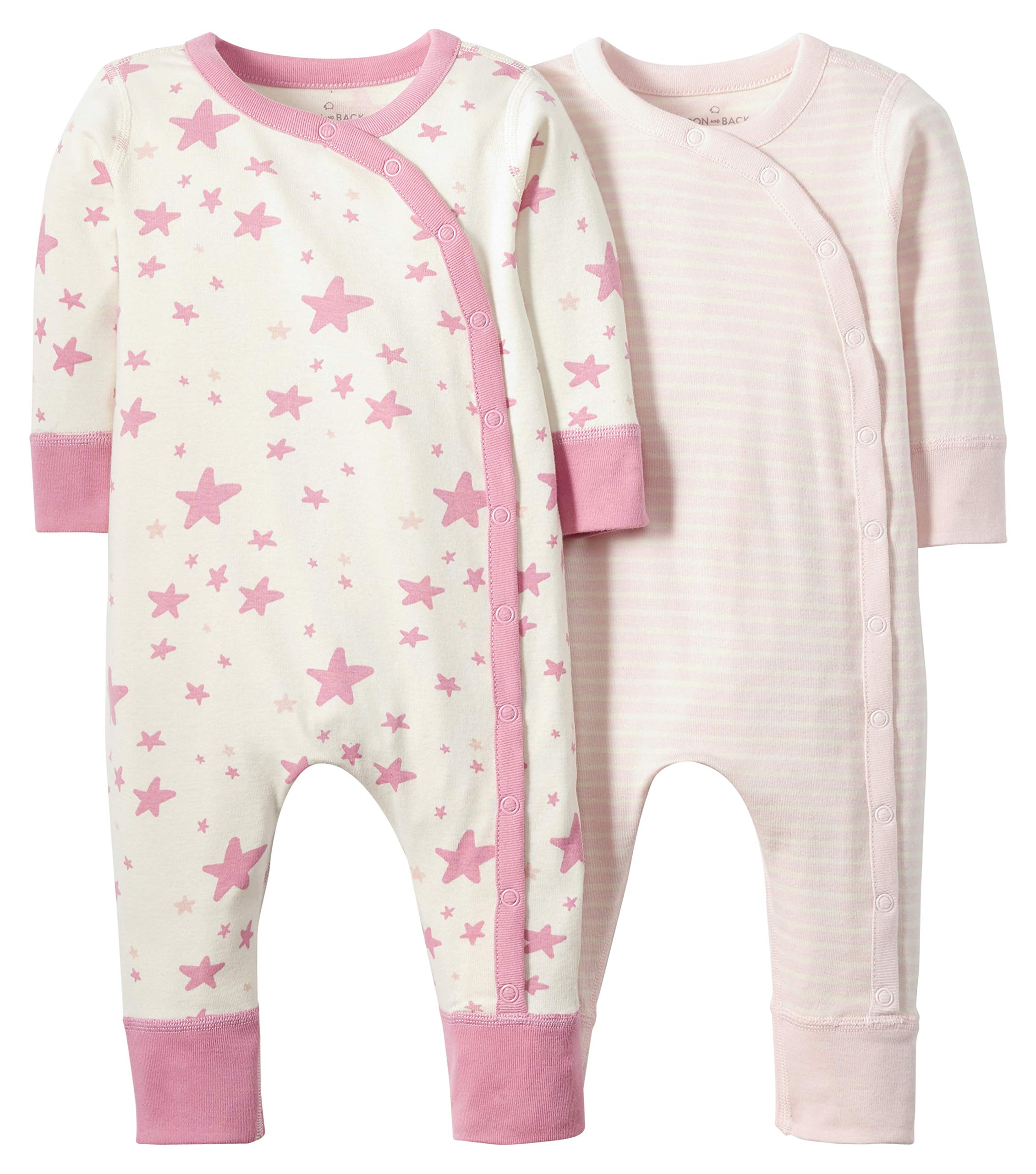 Baby Organic 2 Pack Long Sleeve Romper