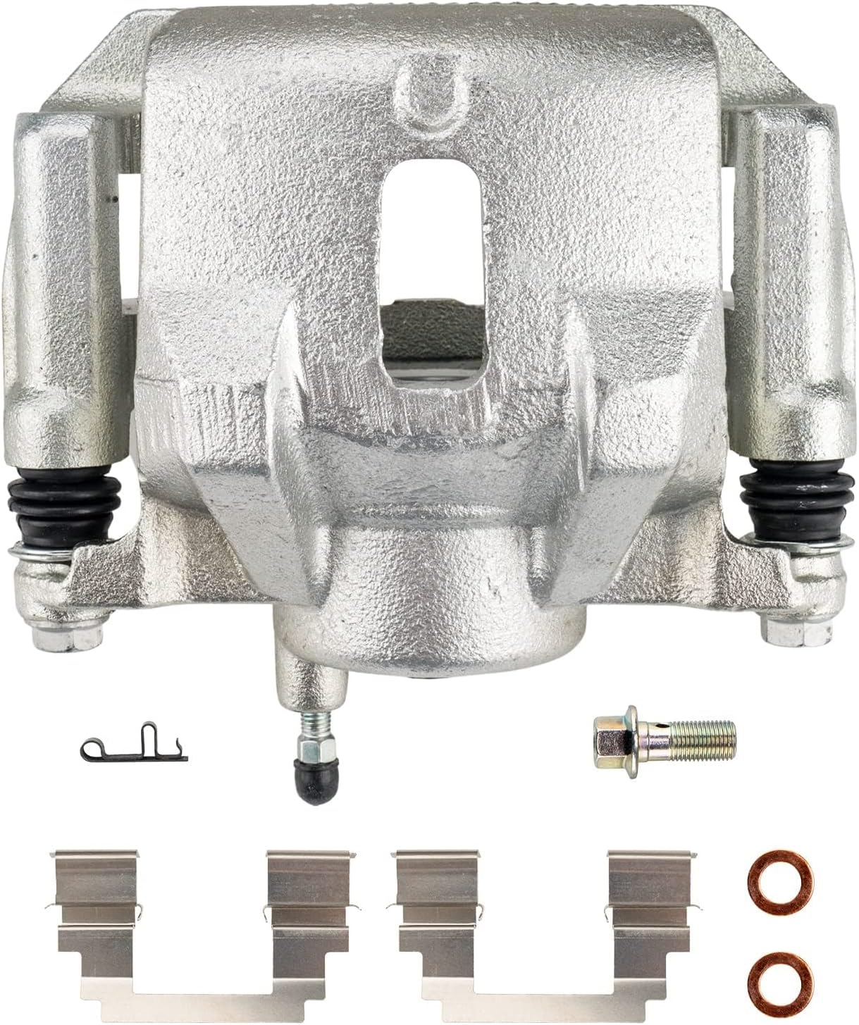 KAX Disc Brake Caliper Assembly for 2003-2008 Toyota Corolla, 2003-2008 Toyota Matrix, 2003-2008 Pontiac Vibe, Front Left Driver Side, #19B2698 Brake Caliper