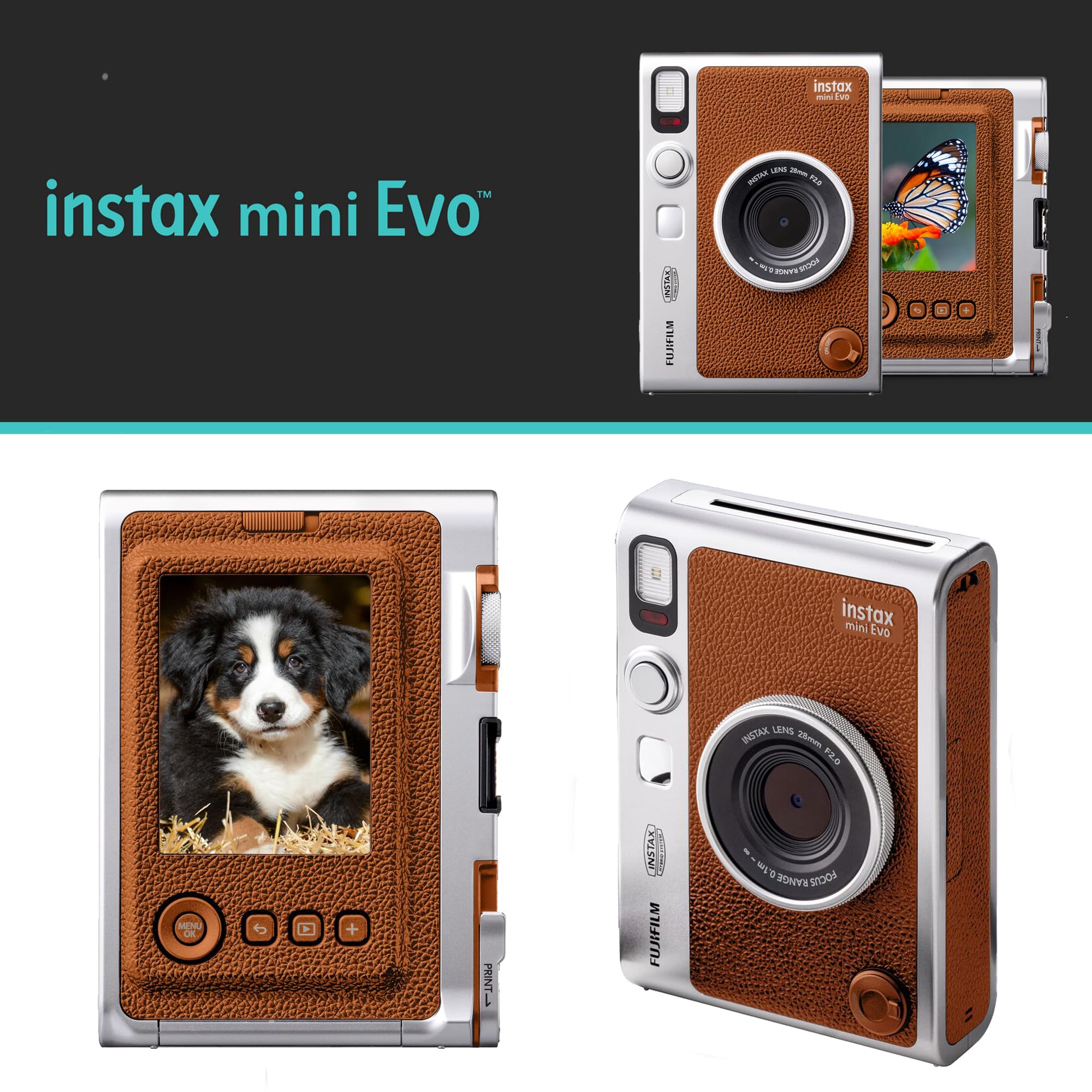 FUJIFILM instax mini Evo セット 富士フイルム、3万台限定の「instax mini Evo」90周年記念モデル
