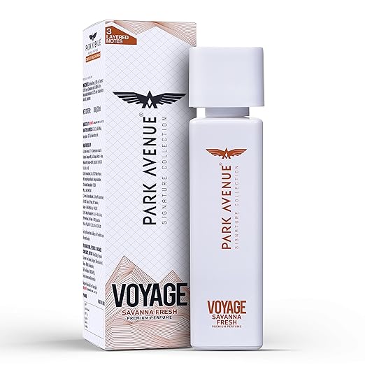 Park Avenue Men Voyage Signature Collection | Liquid Perfume | Fresh Long-Lasting Aroma Savanna Fresh Premium Liquid Perfume | 120Ml