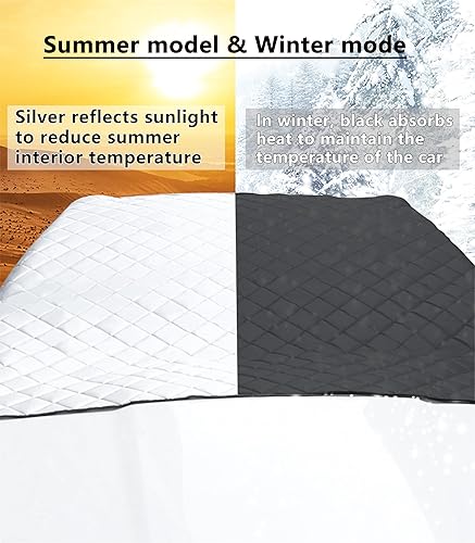 Miniatura 4 de Pickup Truck Windshield Cover is Used for Snow and ice Protection and Sun Protection, and The Thickened Large Cover can Protect The Side Window and