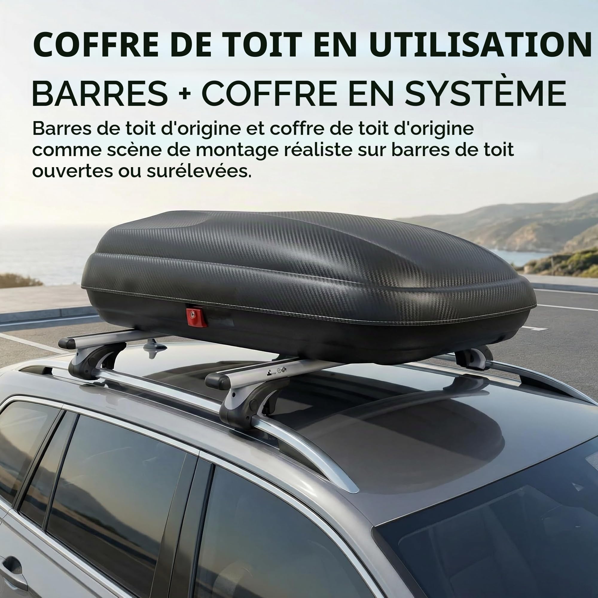 VDP L120 Aluminium Porte-Bagages de Toit pour Un Maximum de 90