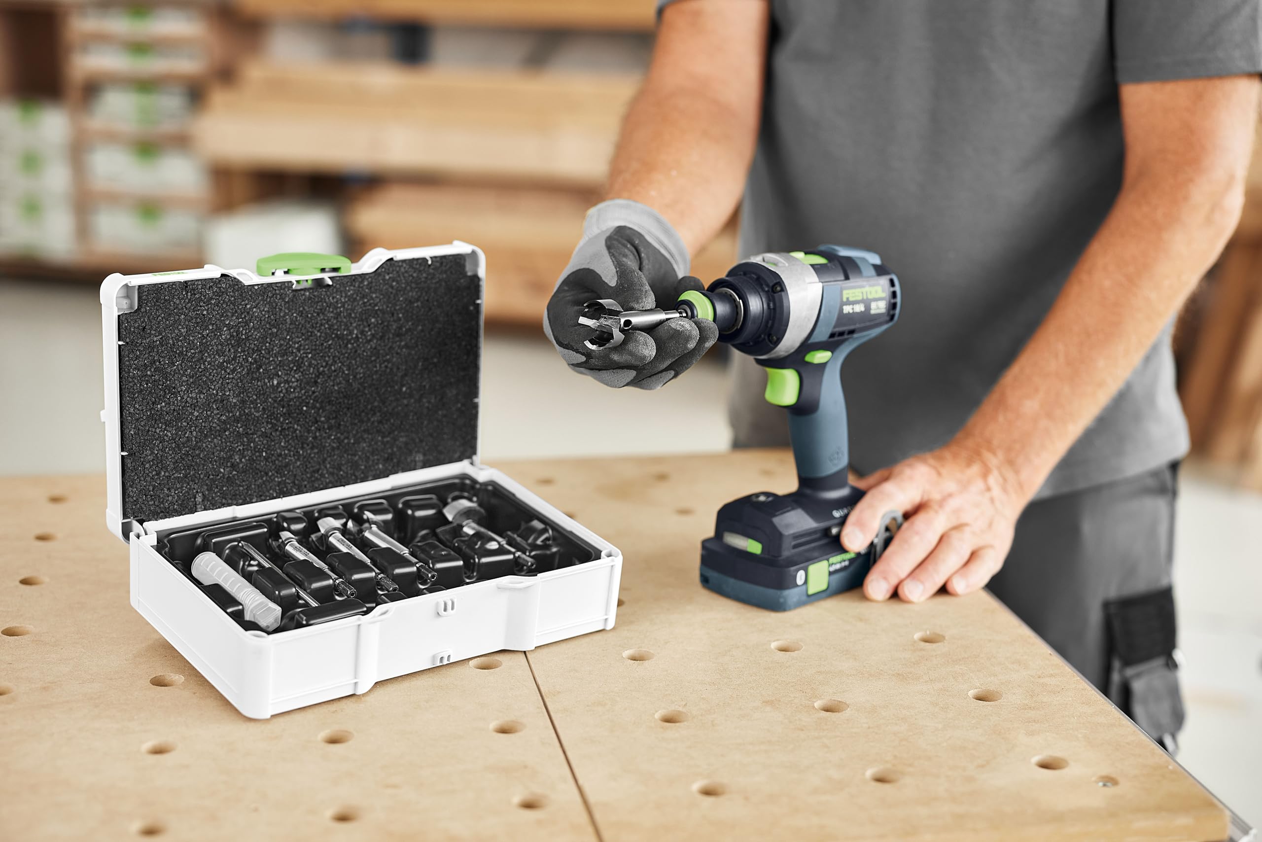 Festool Juego de brocas Forstner SYS3 S 76-FB CE-SORT/5