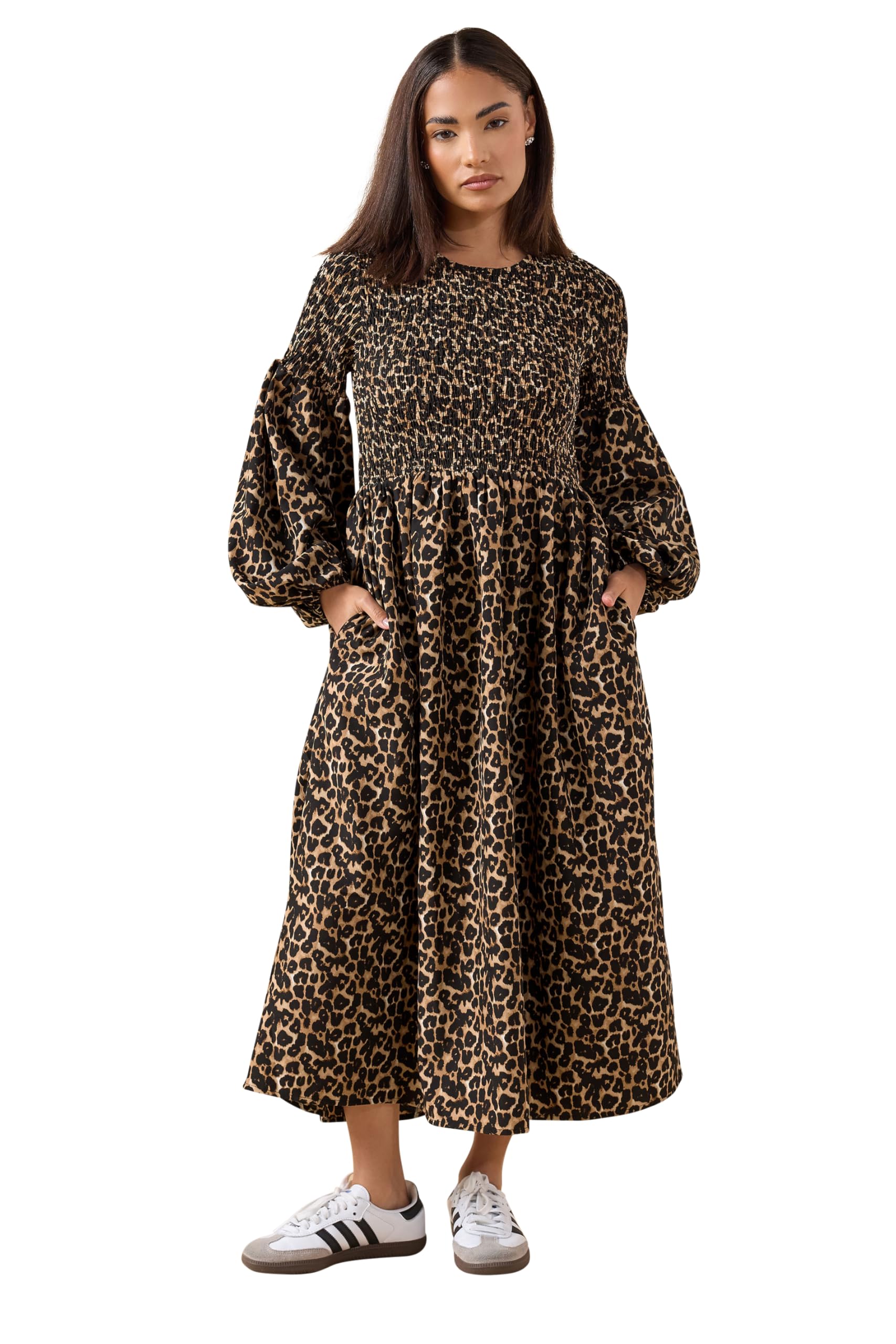 PixieGirl Women's Petite Maxi Dress - Brown - Size 10