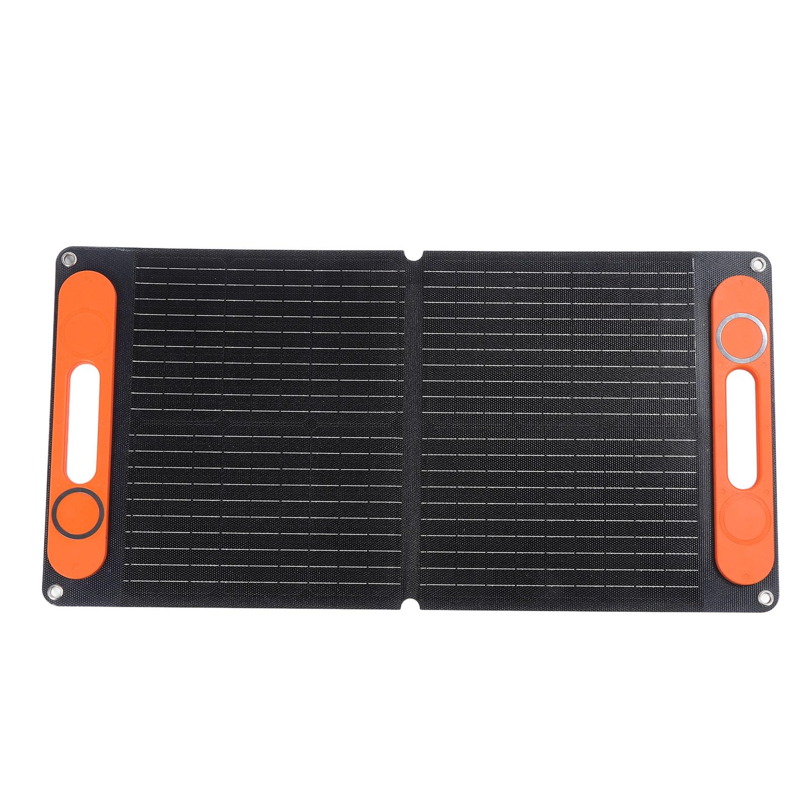 Pannello solare portatile da 80 W, caricatore solare monocristallino pieghevole da 80 W doppio USB 12 VDC per campeggio, kit pannello solare caricabatterie da auto pannello solare con clip a batteria