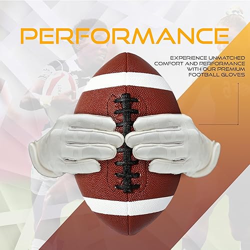 Miniatura 7 de C2FLY Kids Youth Football Gloves - High Performance Custom Football Gloves for Men - Football Gloves Youth Boys with Extra Grip - Ideal Football