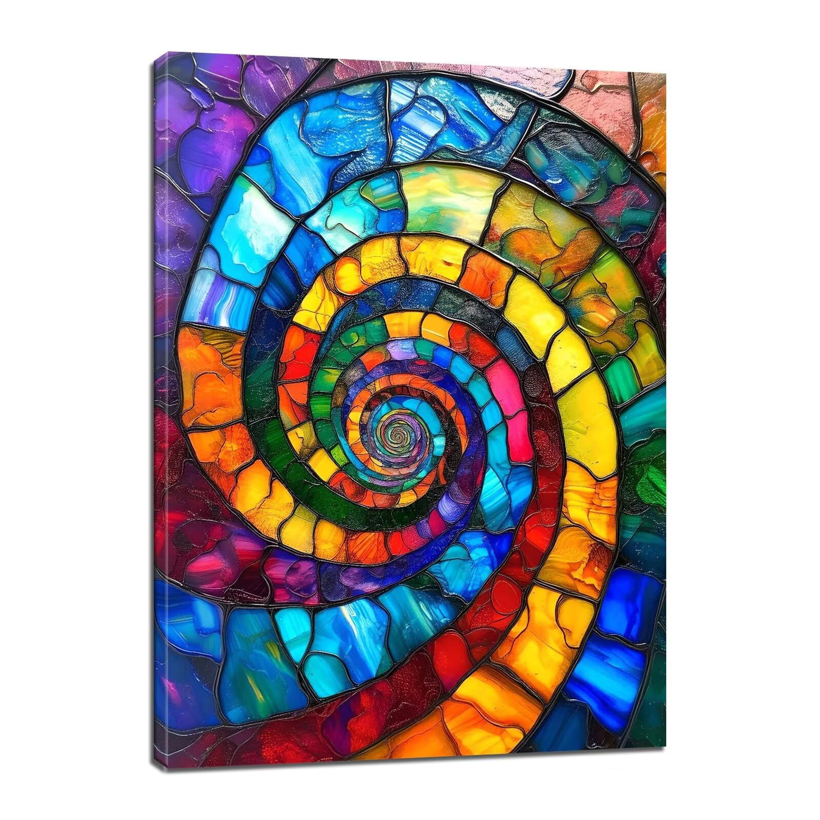 Malen Nach Zahlen Erwachsene Abstrakt Malen Nach Zahlen Schnecken Malen Nach Zahlen Kinder,DIY Handgemalt Ölgemälde Paint by Numbers Bastelset mit Pinseln und Acrylfarbe,100x150cm (Rahmenlos) BJ-789