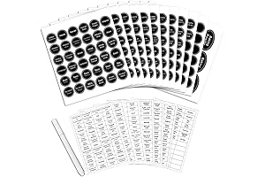 SWOMMOLY Spice Jar Labels - Ultimate Kitchen Companion