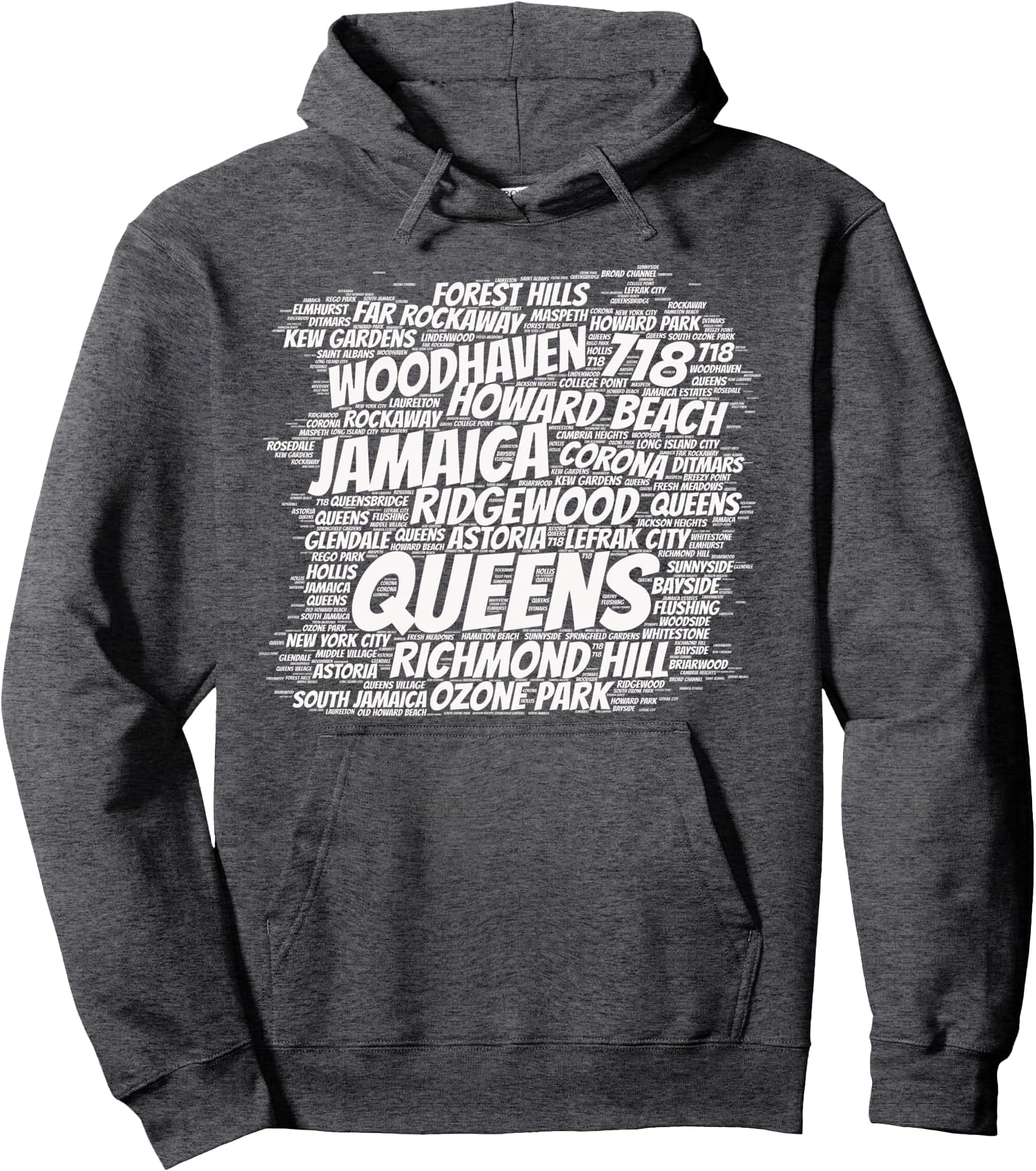 Born raised in queens borough new york city hoodie Pullover Hoodie