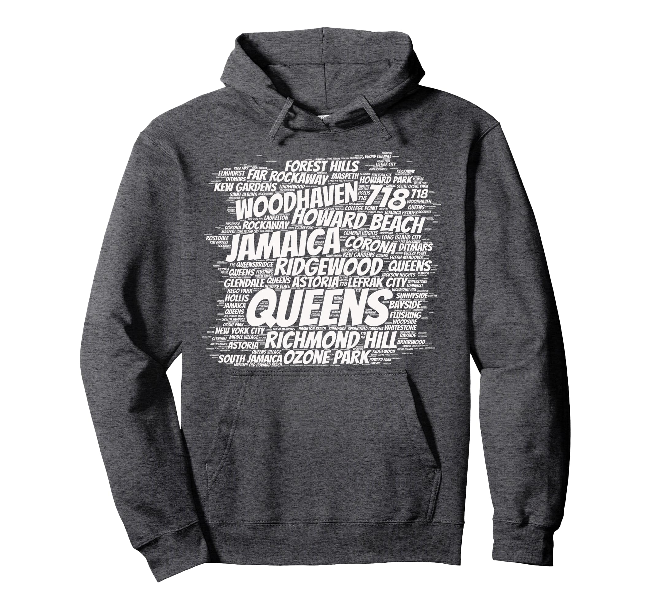 Born raised in queens borough new york city hoodie Pullover Hoodie