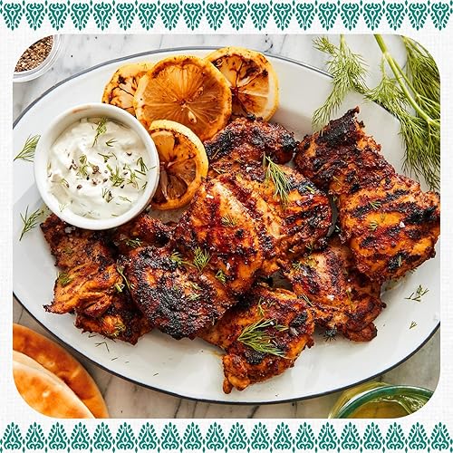 Miniatura 6 de Al'Fez Shawarma Marinade - 5.3 onzas (paquete de 6) - Auténtico adobo de pollo del Medio Oriente con cebolla, ajo y especias calientes, vegano, sin