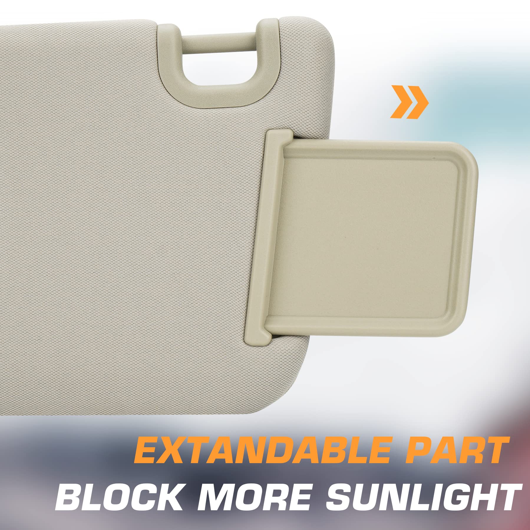 Amazon.com: TadaMark Left Driver Side Sun Visor Fit for Nissan