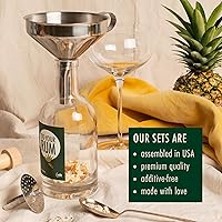 Vista 10 de Tequila Infusion Kit by Craftly Plant-Based Infusions for Cocktails Tequila Set for him Birthday Gift for Men & Women Spices & Bottle