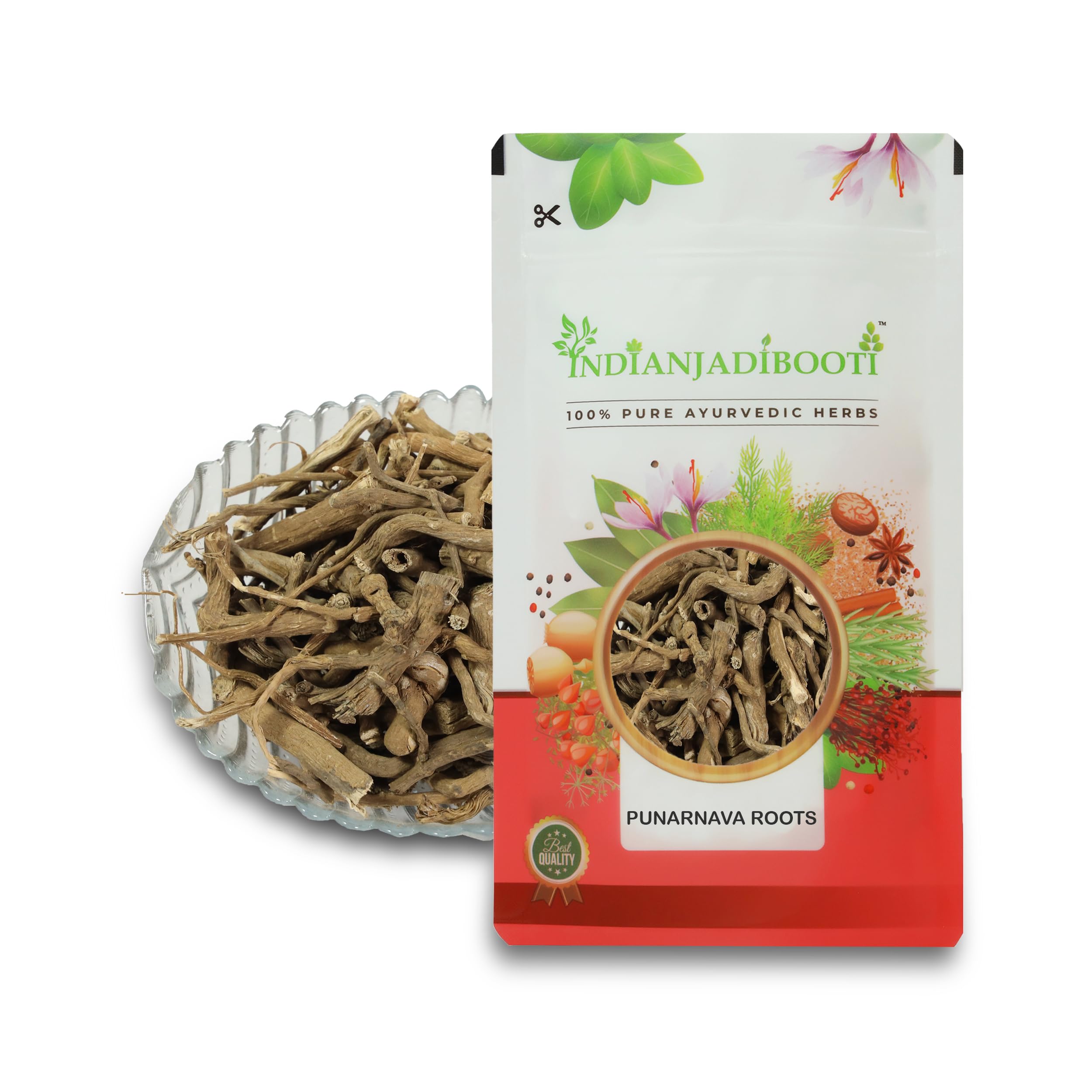 IndianJadiBooti Punarnava (Pack of 2) - Boerhavia Diffusa Root - Punarnava Churna for Natural Water Balance, Detox & Systemic Wellness - 200g Total (100g x 2)-image-10