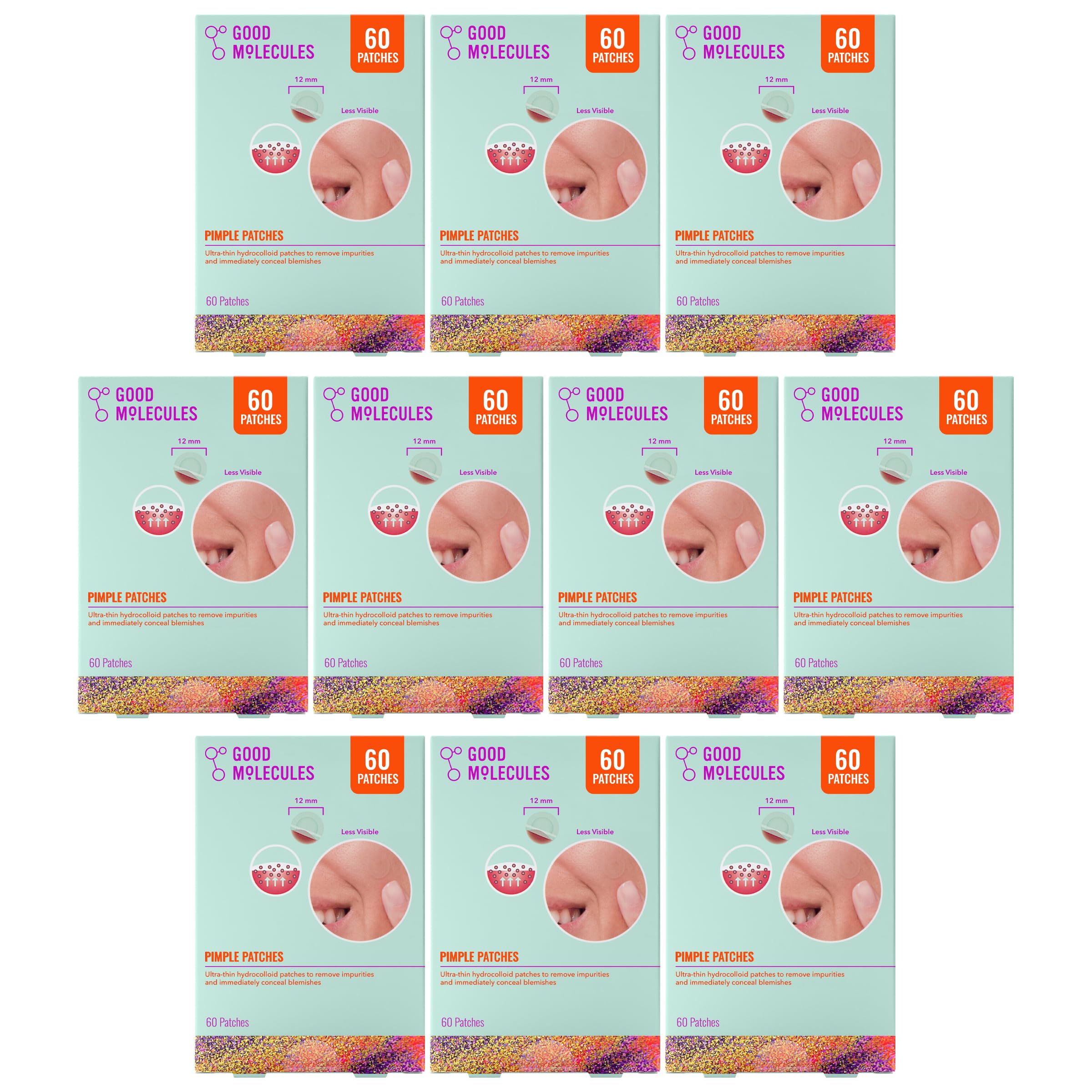 Good Molecules Pimple Patches Pack of 10 - skin care tools | Mubboo