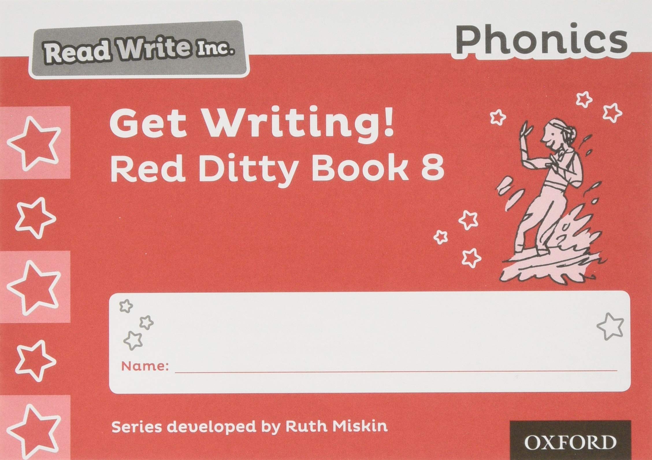 Read Write Inc. Phonics: Get Writing! Red Ditty Book 8 Pack of 10 ...