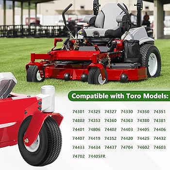 Amazon.com: 105-3471 Front Wheel and Tire Assembly Replacement for