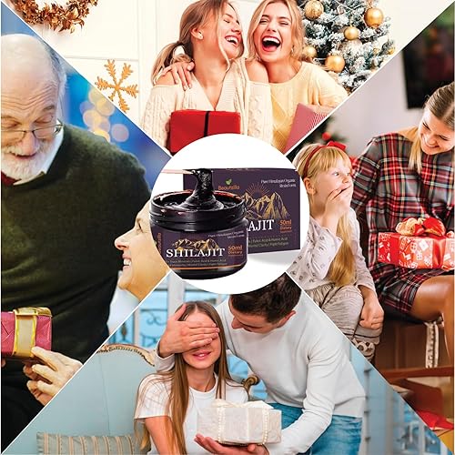 Miniatura 8 de Shilajit - Resina Shilajit orgánica pura del Himalaya, Shilajit puro de grado dorado para hombres y mujeres, Shilajit natural puro con más de 85