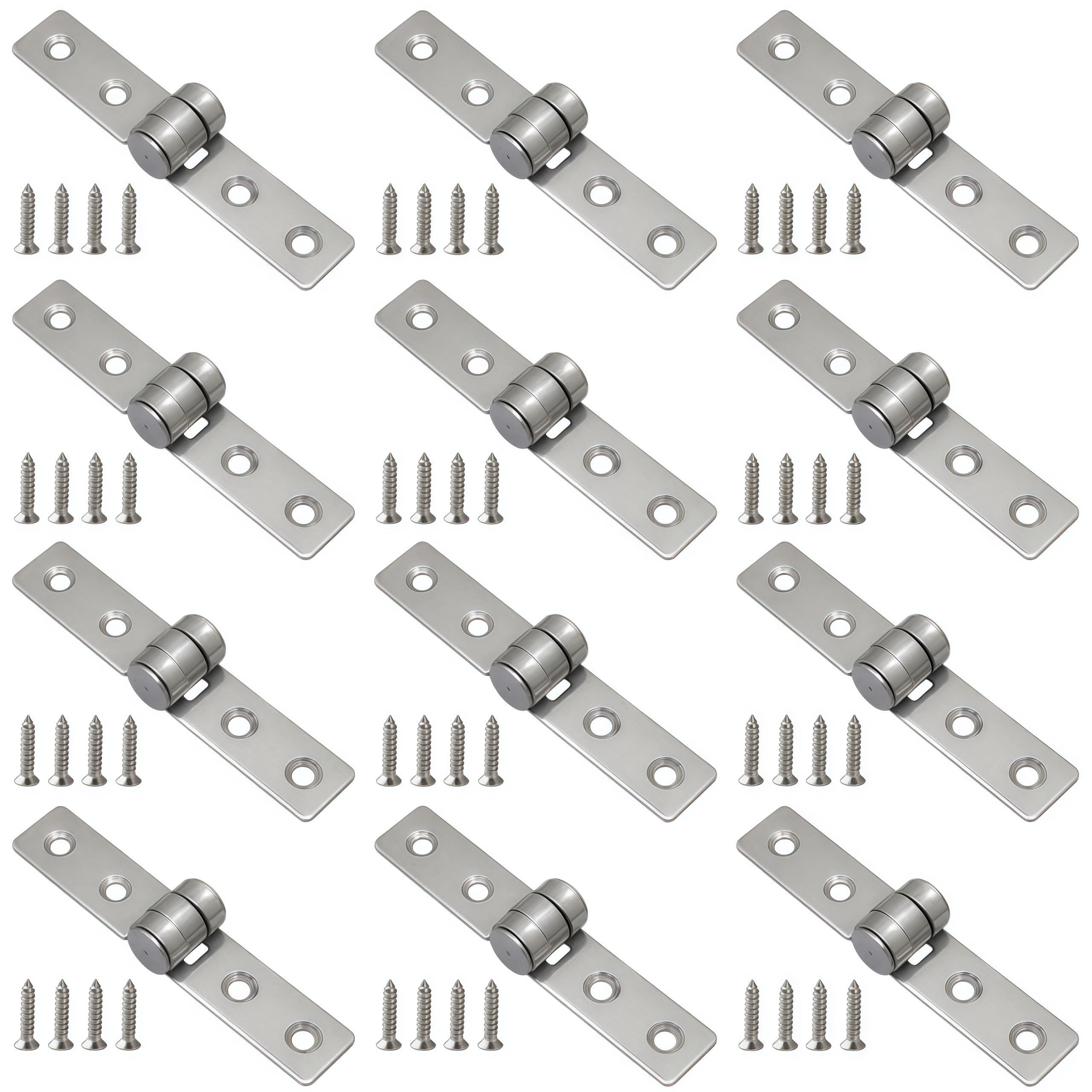 Charnières pliantes en acier inoxydable de haute précision 16 x 86 x 1.5 mm