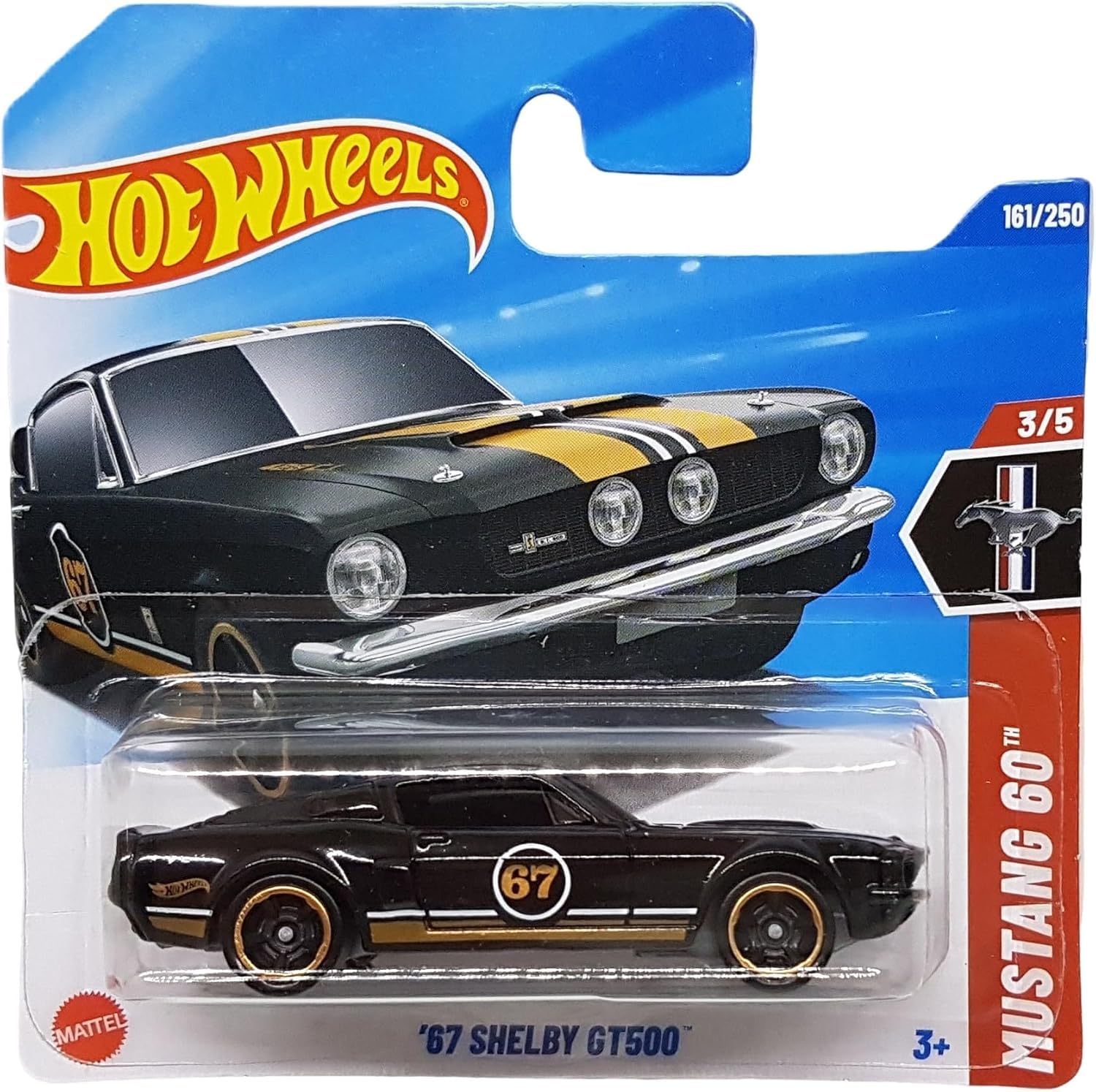 Hot Wheels - ´67 Shelby GT500 - Mustang 60th 3/5 - JBB94 - Short