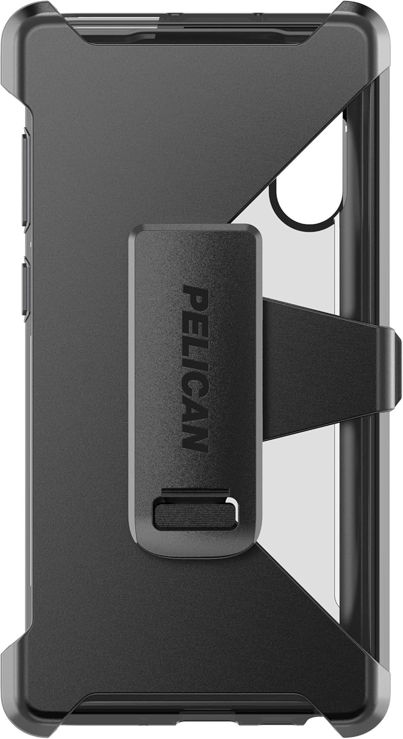 Pelican Voyager Phone Case for Samsung Galaxy Note10 Case (Clear/Gray)