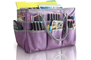 Cupohus Art Organizer Craft Storage Tote Bag