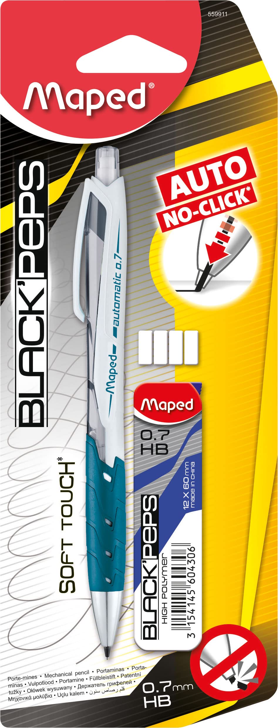 Maped 559911 ołówek mechaniczny automatyczny 0,7 mm