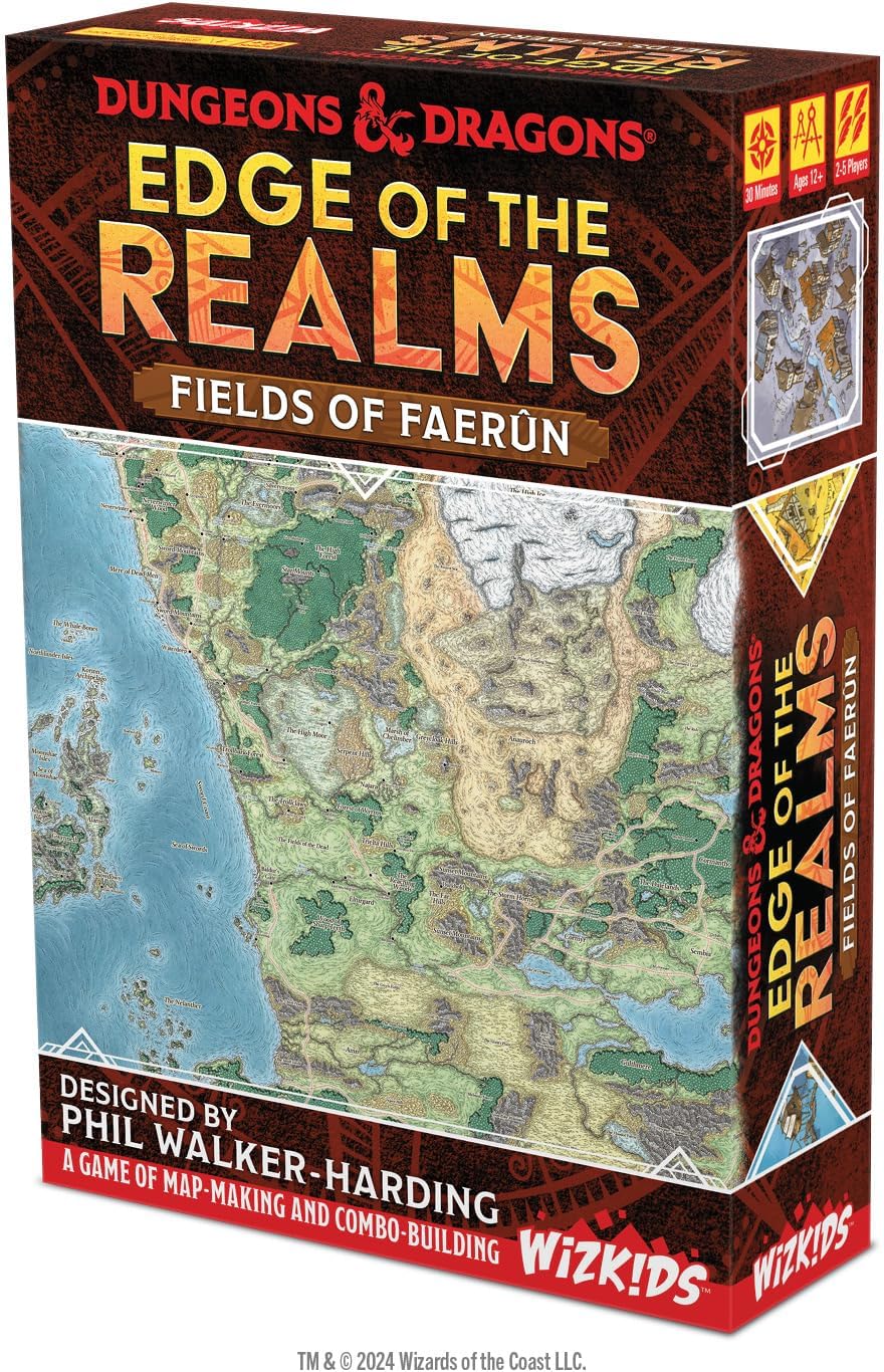 Dungeons & Dragons: Edge of The Realms | Board Game | DND Map Making and Combo Building