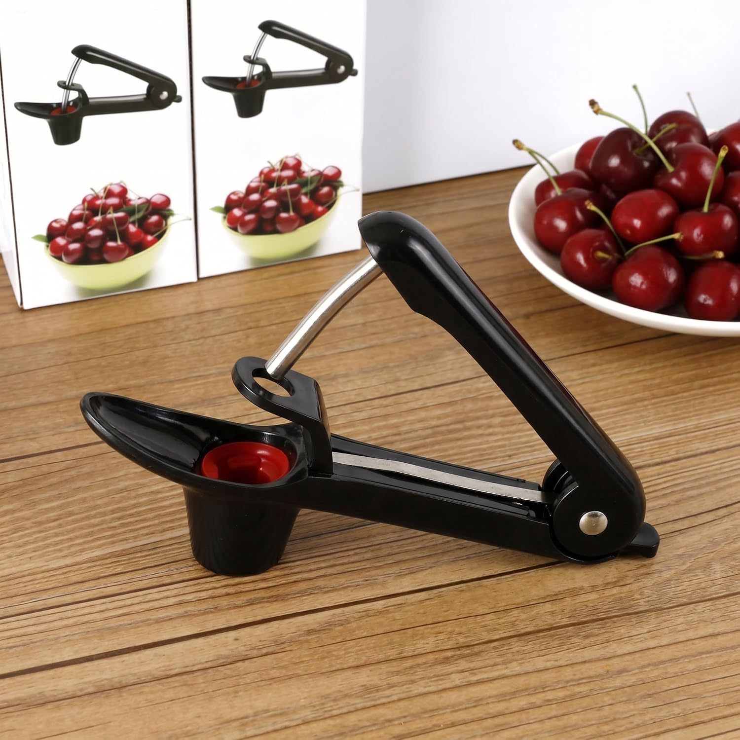 Cherry Pitter Tool, 420 Stainless Steel Handheld Pit Remover